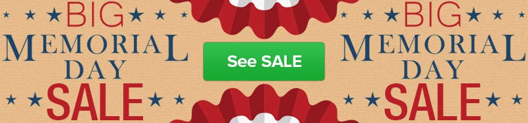 BIG Memorial Day SALE!