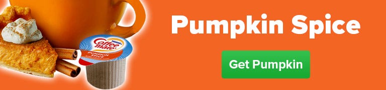 Buy Pumpkin Spice Coffee-mate, Pumpkin Pie Flavored Creamers, Peppermint Mocha, Vanilla, Hazelnut and MORE!