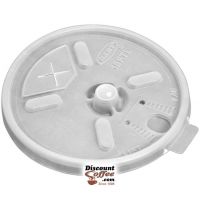 16 - 20 oz. Dart Lock n Lift Lid, Styrofoam Cup Lids, Translucent Plastic, 1,000 case