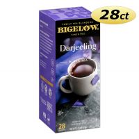 Bigelow Darjeeling Tea Bags 28 ct. Box | Single Cup Tea Known as the Champagne of Black Teas, Fragrant, Rich Flavor.