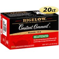 Bigelow Decaf Constant Comment Tea 20 ct. Box | Decaffeinated, Rind of Oranges, Sweet Spice Hot Tea, Kosher