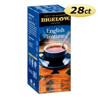 Bigelow English TeaTime Tea Bags 28 ct. Box | All Natural Black Tea Hot Beverage Drink. Kosher.