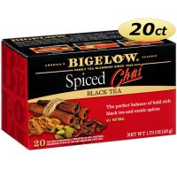 Bigelow Tea Bags Spiced Chai | Black Tea, Gluten Free, Kosher