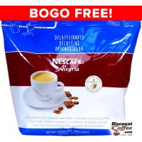 Decaffeinated Nescafe Alegria Soluble Coffee 4 Bags/Case