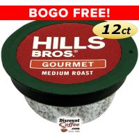 Hills Brothers Gourmet Coffee Pod | Medium Roast Single Serve K-Cup® Pods