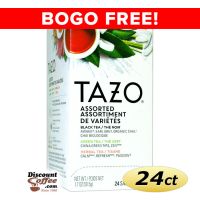 Assorted Tazo Tea 24/Box