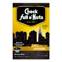 Soho Morning Chock full o'Nuts Single Serve Coffee 12/Box
