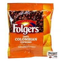 Folgers 100% Colombian Coffee 1.75 oz. Packs | Medium Roast Colombia Single Origin Ground Coffee