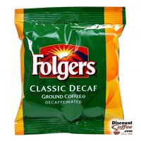 Folgers Classic Decaf Coffee Packets 42 Count | 1.5 oz. Pre-measured Fraction Packs Brew 12 Cup Pots.