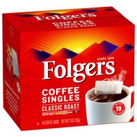 Classic Roast Folgers Coffee Singles 19/Box