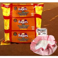 Folgers Filter Pack 100% Colombian Coffee | 1.40 oz. filters, 40 pots per case