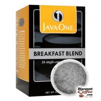 Java One Breakfast Blend Single Cup Coffee Pod | Single-Cup Light Roast Coffee Pods