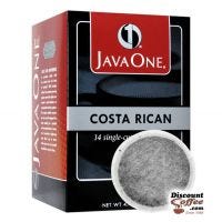 Java One Costa Rican Single Cup Coffee Pod | Single-Cup Medium Roast Single Origin Coffee Pods