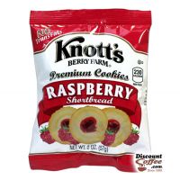 Raspberry Shortbread Knott's Berry Farm Cookies 2 oz. Bag
