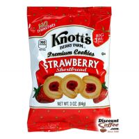 Knott's Berry Farm Strawberry Shortbread Vending Cookies