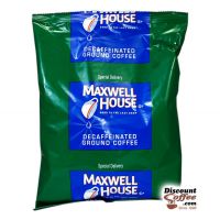 Maxwell House Decaf Special Delivery Coffee, 1.50 oz. Filter Pack Ground Coffee brews 12 cup pot.