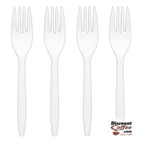 Medium Weight Forks - Bulk Plastic Cutlery