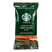 Pike Place Roast Starbucks Ground Coffee | Smooth, Balanced Flavor, Medium Roast 2.5 oz. Bags, 18 ct. Box.