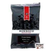 Ronnoco Private Estate Coffee, Handcrafted Medium Roast Ground Coffee, 2.0 ounce Packet