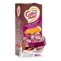 Salted Caramel Chocolate Creamer Tubs Require No Refrigeration | Nestle Non-Dairy Coffee-mate Mocha Flavor