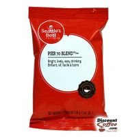 Seattle's Best Pier 70 Blend Coffee 18 ct. Box | 2 oz. Light Medium Roast Ground Coffee Bags, Kosher.