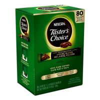 Decaf Taster's Choice Nescafe Single-Serve Instant Coffee 80/Box