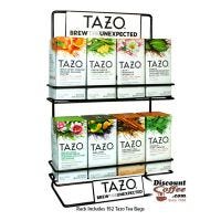 Tazo Tea Display Wire Metal Rack, Restaurants, Food Service, Convenience Stores, Hotels, Bed and Breakfasts