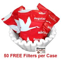 Wawa Original Regular Roast Coffee, 36 / 2 oz. Ground Coffee Bags and 50 Free Coffee Filters per case.