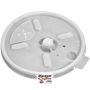 16 - 20 oz. Dart Lock n Lift Lid, Styrofoam Cup Lids, Translucent Plastic, 1,000 case