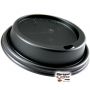 8 oz. Black Plastic Travel Dome Sip Lids