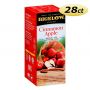 Bigelow Cinnamon Apple Herb Tea Bags 28 ct. Box | Apple Cinnamon Spice Flavored Hot Beverage Herbal Drink.