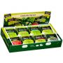 Bigelow Green Tea Bag Assortment Display Tray | 64 Individually Wrapped Green Teas, 8 Flavors Displayed. Great Tea Lover's Gift!