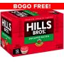 BOGO FREE Sale! Hills Bros Decaf Coffee box, 24 count single cup pods | 99.7% Caffeine Free, 100% Arabica Coffee.
