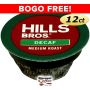 BOGO FREE Sale! Hills Bros Decaf Coffee K-Cup Pod | Decaffeinated Single Serve Cups for Keurig Brewers