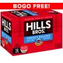 BOGO FREE Sale! Hills Bros. Perfect Balance Pods | Half Caff Decaf Ground Coffee, Medium Roast