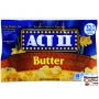 Butter Act II Microwave Popcorn Bags | Gluten Free, 100% Whole Grain, 0g Trans Fat, 130 Calories, 36 ct. Case.