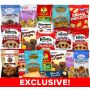 Chocolate Chip Cookie Assortment, Biscotti, Knott's Berry Farms, Sweet Serenity, Sun-Maid, Basil's Bavarian Bakery Vending Snacks.