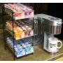 Coffee-mate Counter Wire Rack, Metal, Display, Foodservice, Convenience Store, C-Store, Breakroom, Kitchen, Coffee Station.
