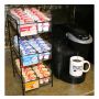 Coffee-mate Creamer Counter Rack, 3 Shelf Wire Metal Display Rack, Food Service, Convenience Stores, Restaurants