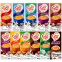 Coffee mate flavored creamers variety pack: Original, French Vanilla, Salted Caramel, Italian Sweet Creme, Hazelnut, Vanilla Caramel, Cafe Mocha, Irish Creme.