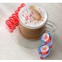 Peppermint Mocha Coffee-mate Creamer tastes like a Chocolate Dipped Peppermint Candy Cane.