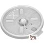 Dart 12FTLS 12 oz. Translucent Clear Plastic Lift n' Lock Lids | 10 Individually Wrapped 100 ct. Sleeves, 1,000 ct. Case Made in U.S.A.
