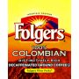 Folgers Coffee, Decaf Colombian Coffee | Medium Roast, 40 count case, 1.40 oz. Filter Packs