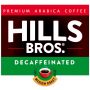 Hills Bros. brand Decaf Coffee | Decaffeinated Original Coffee Blend single cup pods.