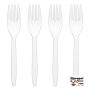 Medium Weight Forks - Bulk Plastic Cutlery