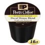 Peet's Decaf House Blend Single Cup Coffee *For Use by Owners of Keurig K-Cup® Machines.