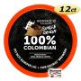 100% Colombian Coffee, Ronnoco One Cup Ground Coffee for *Keurig Coffee Makers.