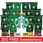 Starbucks Coffee Assortment Variety Pack | Pike Place, Caffe Verona Dark Roast, Decaf Pike Place, Veranda Blend Blonde Roast