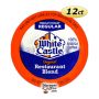 100% Arabica Medium Roast White Castle Single Cup Restaurant Blend Coffee, Single Serve Cups