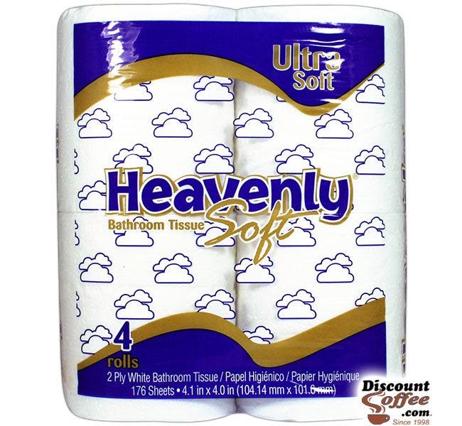 2-Ply Ultra Soft Bathroom Tissue | White 4.1